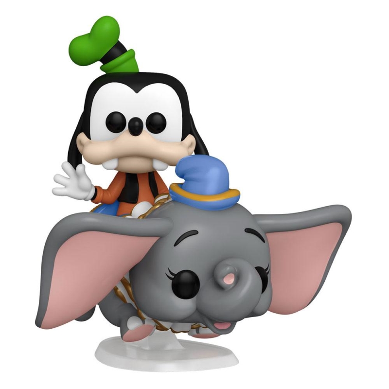 FUNKO ACTION FIGURES FUNKO POP RIDES WDW 50TH: DUMBO W/ GOOFY